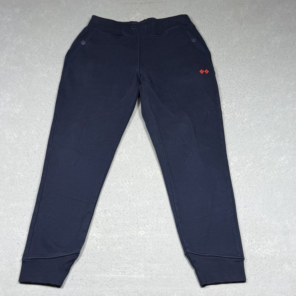 Robert Graham Joggers Sweatpants Mens Small Blue Elastic Waist Drawstring Pocket